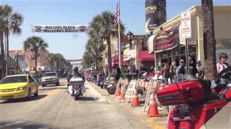 Here's a short video of the activities on main street on sunday. Juan's iphone video of Daytona Bike week 2013 Main Street ...