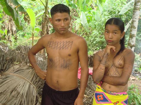 Embera Tribes Girl Bathing Cumception