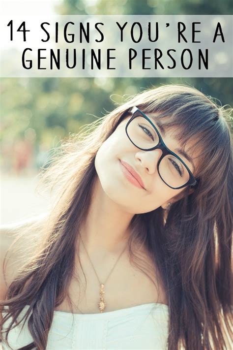 14 Signs You're a Genuine Person - HealthPositiveInfo