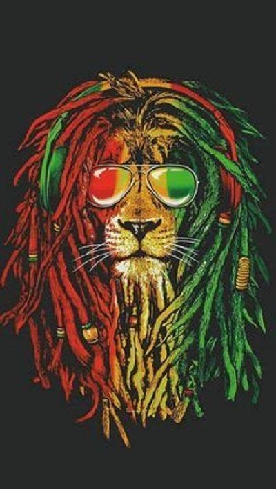 Pin By Maxime Ilien On Animaux Humanis Bob Marley Art Rasta Lion