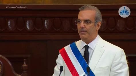Luis Abinader Asume La Presidencia De La República Dominicana Ecopais