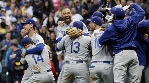 Saturdays Nlcs Los Angeles Dodgers Win Game 7 National League Pennant