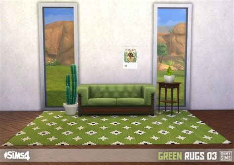Green Rugs 03 At Oh My Sims 4 Sims 4 Updates