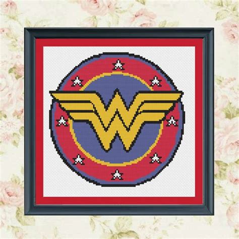 Bogo free marvel wonder woman cross stitch pattern/justice league/superhero girls/comics/baby/funny/embroidery/pdf/a33. Wonder Woman PDF Cross stitch pattern Instant download ...