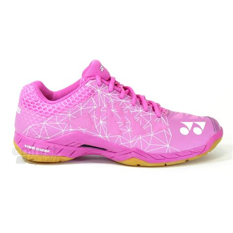 Yonex Power Cushion Aerus Womens Badminton Shoes Pink Direct Badminton