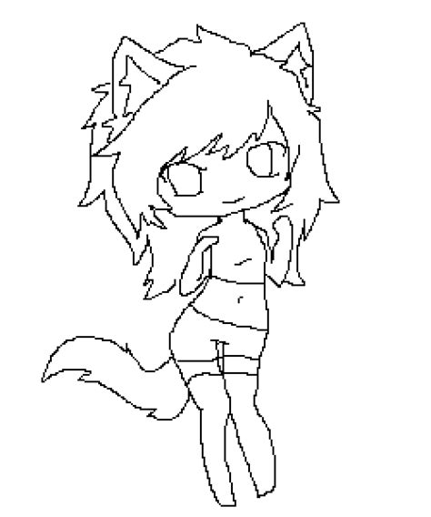 Creating believable walk cycles can be the hardest thing to do, but also. Pixilart - Anime neko girl base by JungkookOppa