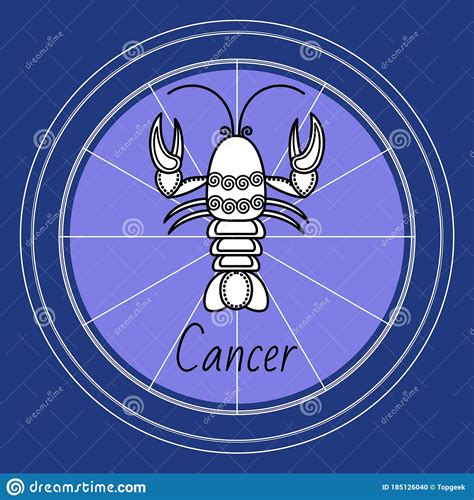 Every sign is assigned a quality (cardinal, mutable, or fixed), which explains the sign's basic energy. Cancer Zodiac Sign, Astrology And Horoscope Vector Stock ...