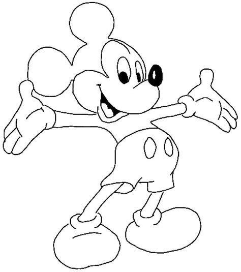 Mickey mouse printable coloring pages. Pin on Wish list