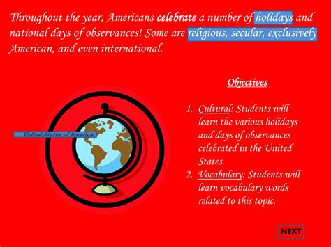 Ppt American Holidays Powerpoint Presentation Free