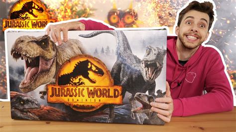 Giant Jurassic World Dominion Mystery Box Review And Unboxing Youtube
