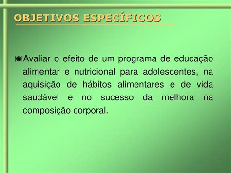 Ppt Educa O Alimentar E Nutricional Pr Ticas Escolares E