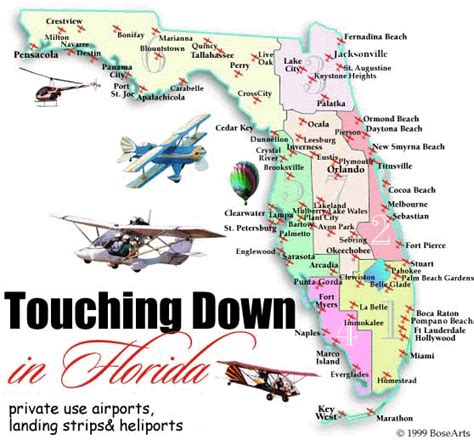 Absolutely Florida Aviation Interactive Map Of Airports