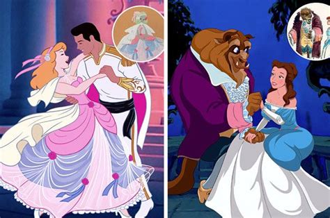 These Reimagined Disney Princesses Based On Their First Concept Art