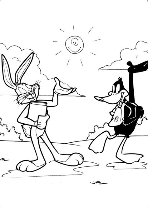 bugs daffy Colouring Pages