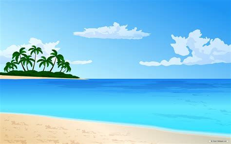 Beach Vector Hd Wallpapers Page 13807 Movie Hd Wallpapers