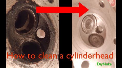 How To Clean A Cylinder Head Gy6 Universal Diy Youtube