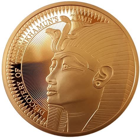 2022 100th Anniversary Discovery Of Tutankhamuns Tomb £5 Gold Proof