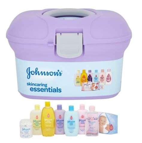 Johnsons Baby Skincare Essentials Box Perfect T Set For Babies