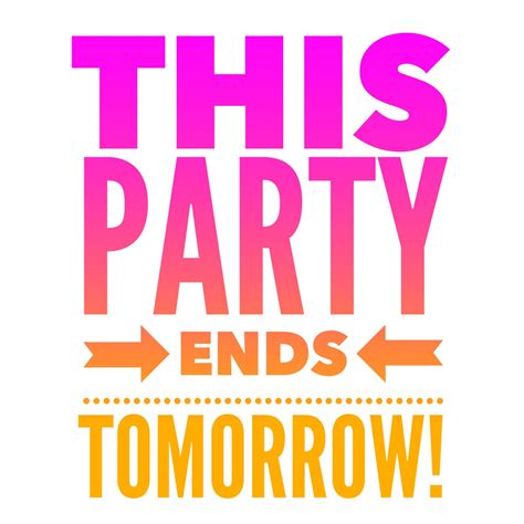 Party Ends Tomorrow Pampered Chef Party Scentsy Chef Party