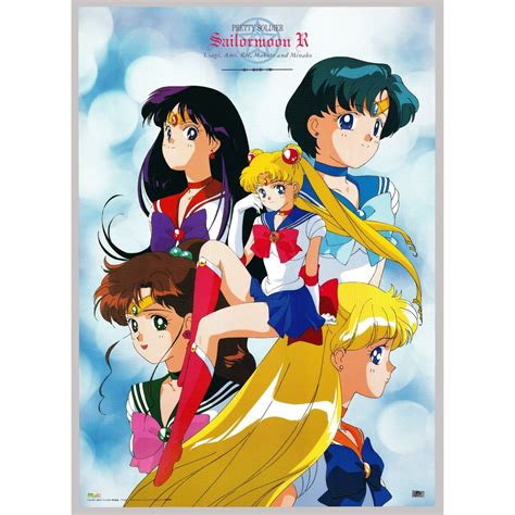 Sailor Moon Japanese Poster Design Anime Cover Photo
