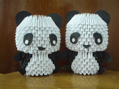 One Day Im Gonna Make Such A Cute Panda 3d Origami Tutorial 3d