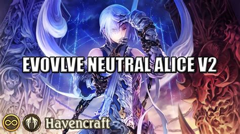 Shadowverse Unlimited Havencraft Deck Evolve Neutral Alice V2 1 Aa2