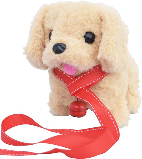 HOWADE Kids Plush Dog Toy Puppy Electronic Interactive Golden Retriever