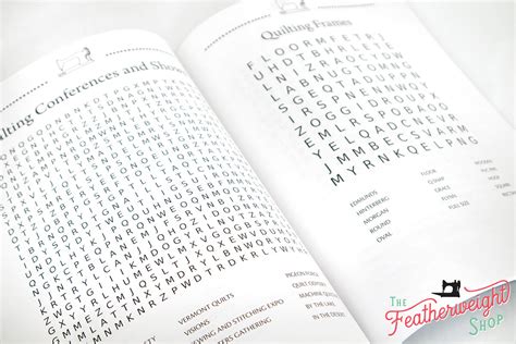 Book Happy Quilter Word Search Volume 1 The Singer Featherweight Shop