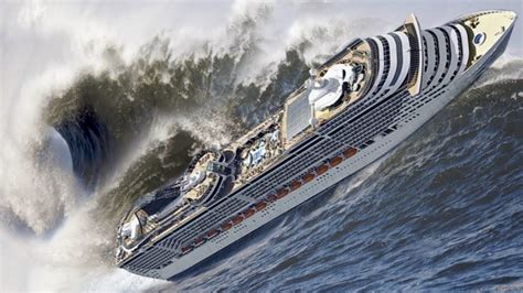 Cruise Ships In Storms High Sea Newskbj