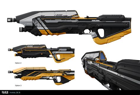 Weapon Skins For Halo 5 Guardians Sam Brown On Artstation At Weapon