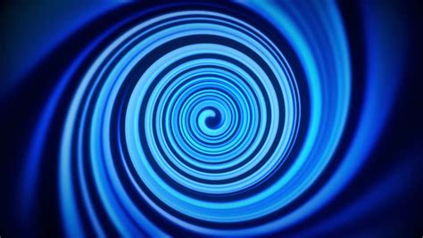Blue Space Time Warp Tunnel Stock Footage Video 100 Royalty Free