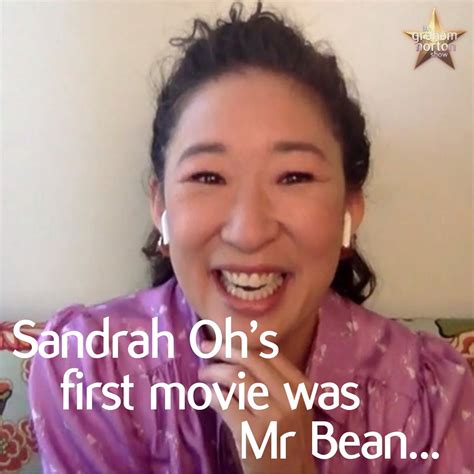 The Graham Norton Show Sandra Ohs First Movie Was Mr Bean The