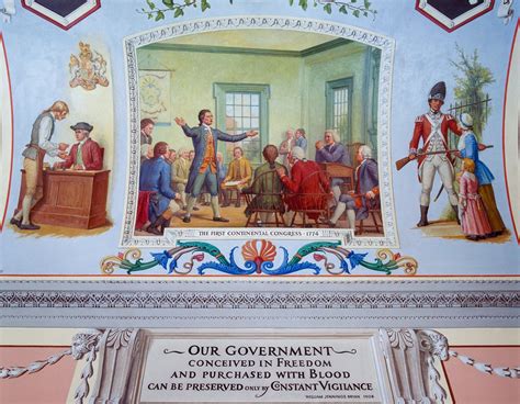 The First Continental Congress 1774 Architect Of The Capitol