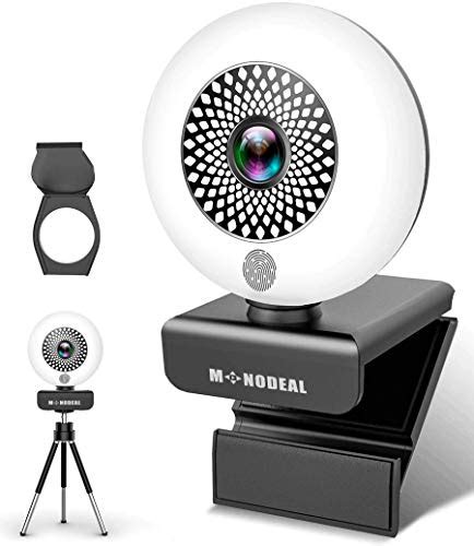 Web Cameras For Computers Monodeal 2k Ultra Hd Webcam With Microphone