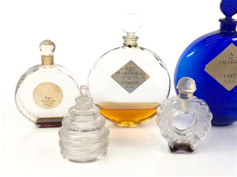 Lot 11pc Vintage R Lalique Perfume Bottles