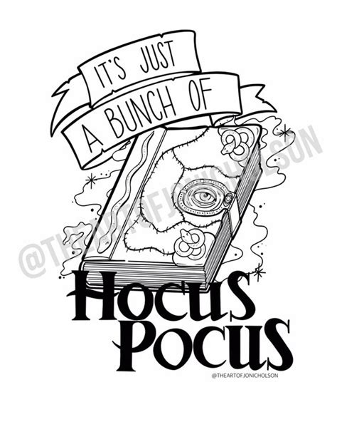 Hocus Pocus Halloween Witch Coloring Pages Coloring Pages