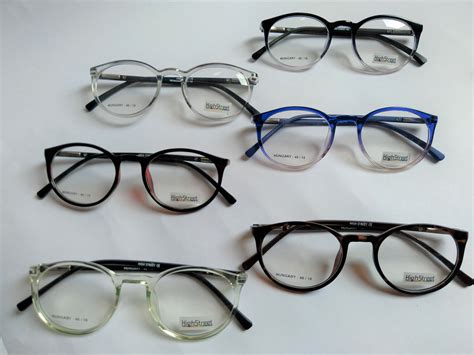 Oval Shape Glasses Unisex With Fake Or Prescription Lenses Etsy
