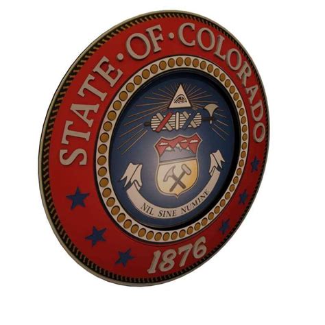 Colorado State Seal 3d Model By Ryanknope