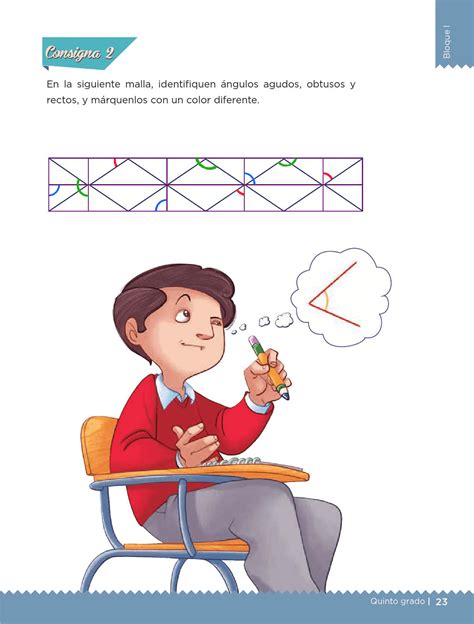 Desafíos matemáticos sexto grado contestado con el libro de texto de primaria mas actual. Diferentes ángulos - Bloque I - Lección 9 ~ Apoyo Primaria