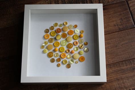 A Simple Kind Of Life Diy Framed Button Art For Nursery