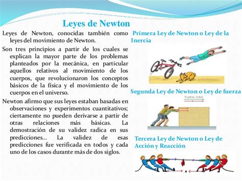 Ejemplos De La Cuarta Ley De Newton Ley Compartir