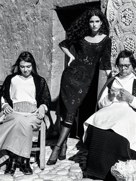 Chiara Scelsi Dolce And Gabbana Fw 20 Campaign Models 1 Blog