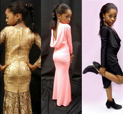 Galantyblog These Photos Of A 7 Year Old Nigerian Model Have Got