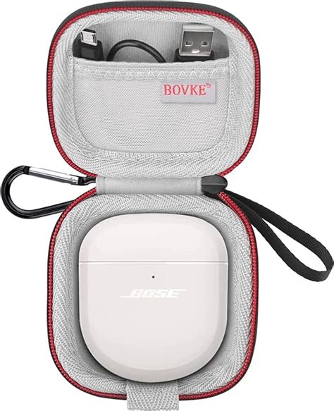 Bovke Carrying Case For Bose Quietcomfort Earbuds Ii Bose Qc Earbuds 2