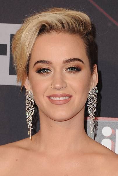 Katy Perry Short Hair Blonde Pixie Crop Glamour Uk