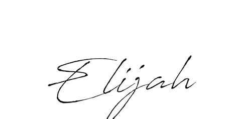 82 Elijah Name Signature Style Ideas Get Online Autograph