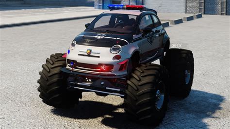 Abarth 500 Monster Truck Police Car The Crew Calling All Units