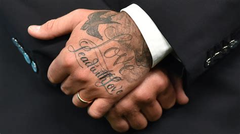 Yes, you are absolutely right. David Beckham's tattoos: Where are they and what do they ...