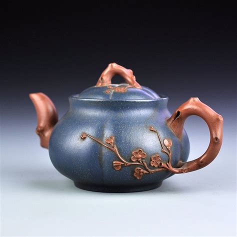 Vintage Chinese Yixing Zisha Teapot Plum Flower Apr 30 2018 Quan