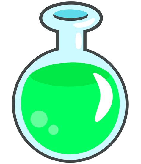 Potion Clip Art Green Vector Png Download 16001864 Free